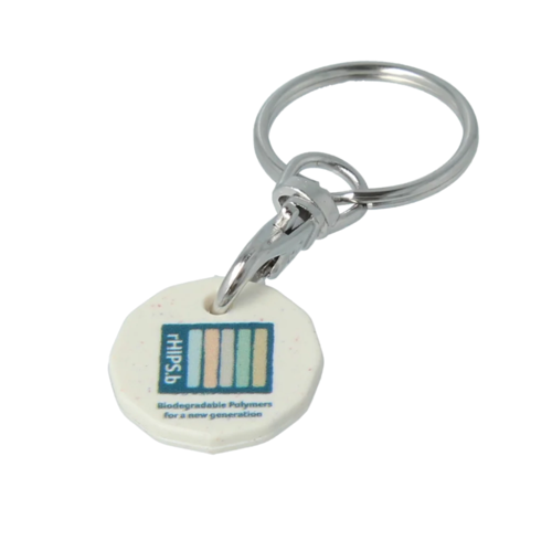 rHIPS.b Trolley Coin Keyring